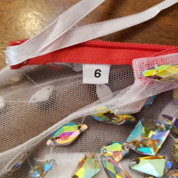 Sparkly Red Women's Dress - Picture 15 of 17